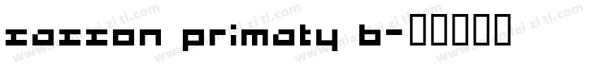 sasson primaty b字体转换